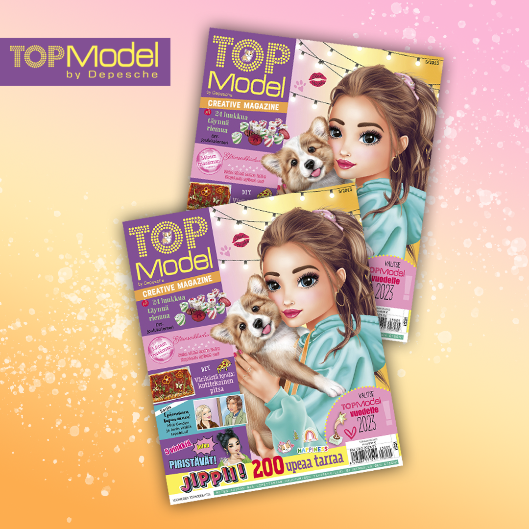 TOP MODEL Par Depesche Creative Magazine 2ème numéro